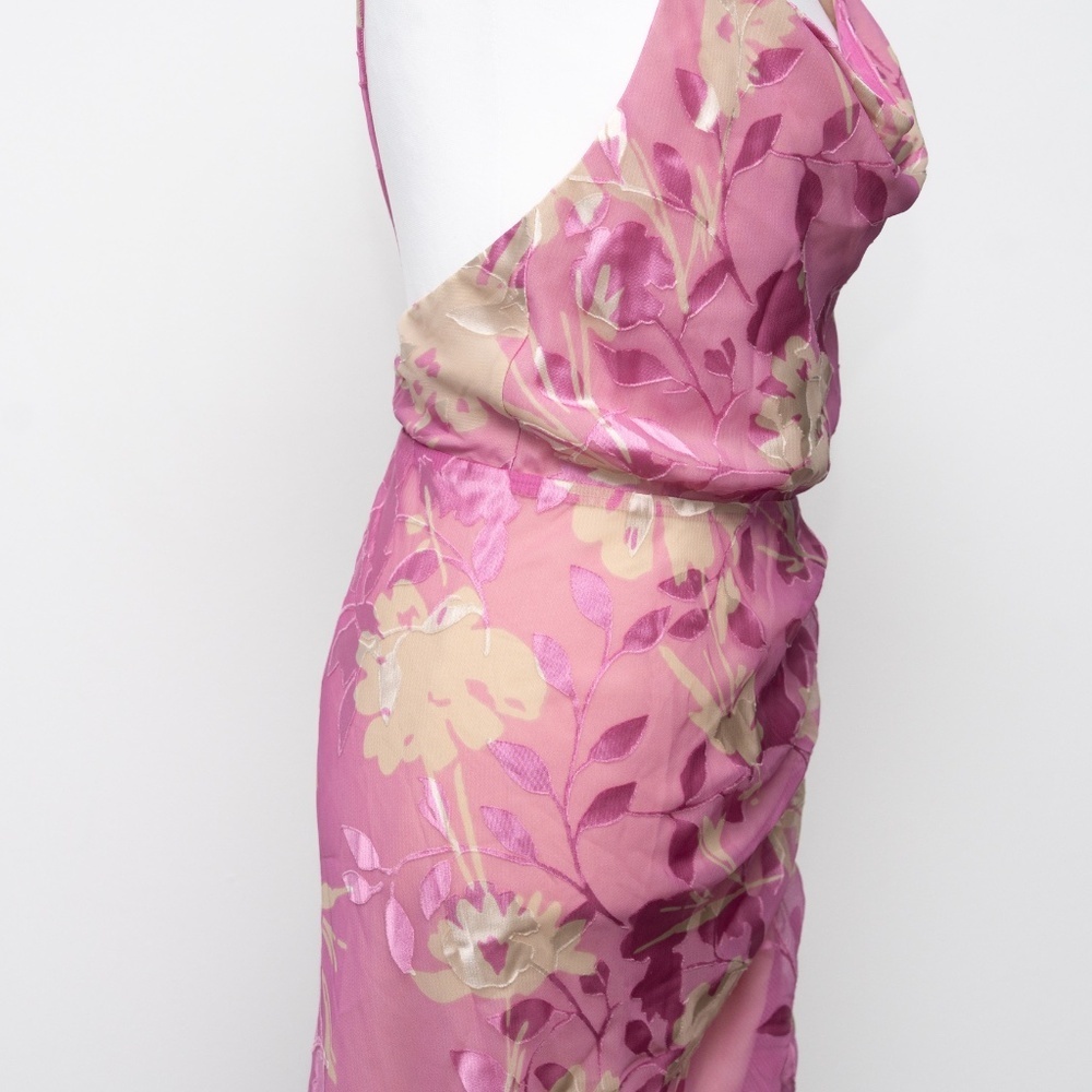 SAMSOE SAMSOE -‎ Dapples Floral Satin Burnout Dress. - Picture 11 of 14
